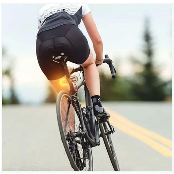Bike Tail Light with Turn Signals - Split Wireless Remote Control for Cycling, Rechargeable, 5 Safety Warning Modes, Strobe