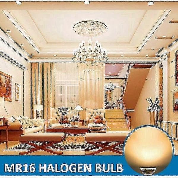 Halogenlampa GU5.3 50W 12V, 6-pack