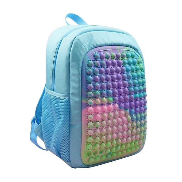 Mini Pop It-ryggsäck för barn Blue