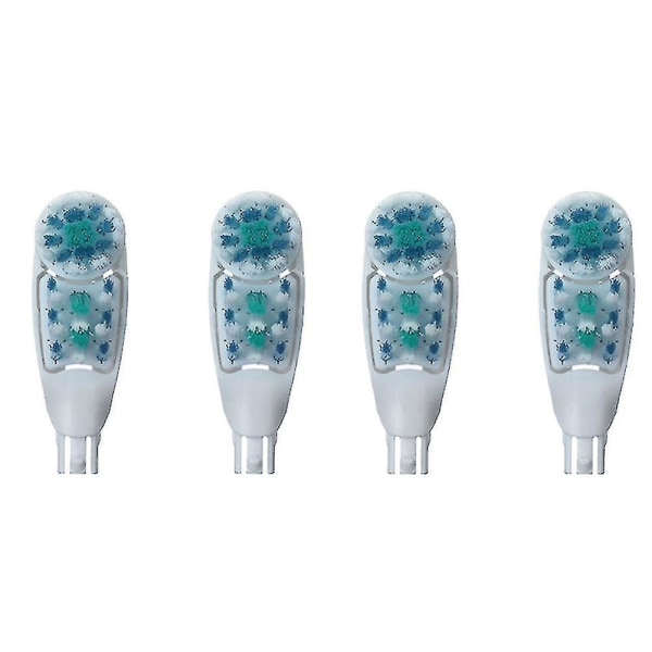 4pcs Replacement Tooth Brush Heads Dual Clean For Braun Oral B Cross Action Power