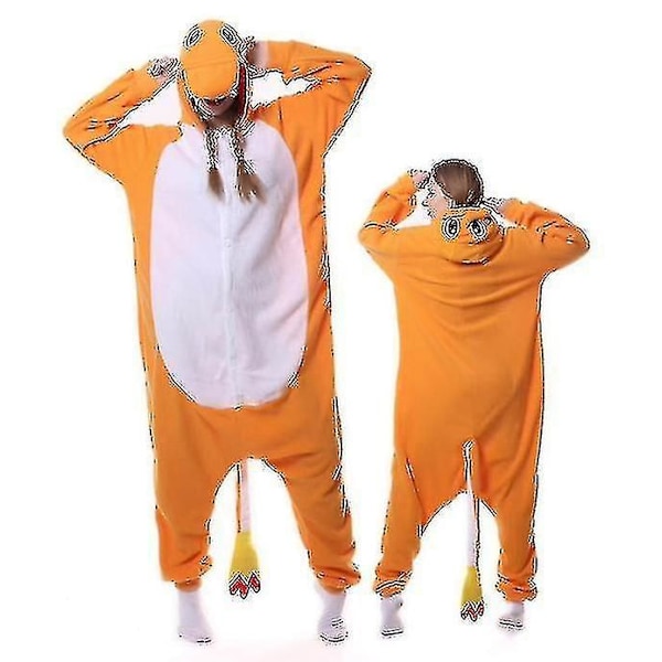 Sarjakuva-animaatio Gengar Yksiosainen Pyjama Vanhempi-lapsi Rento Kotiasu-b Charmander M