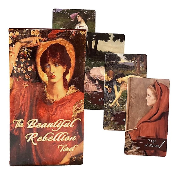Kaunis Rebellion Tarot Card Fate Divination Deck Family Party -lautapeli