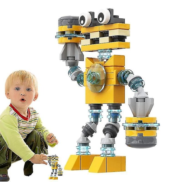Mine sange Monstre Sjældne Epic Wubboox-modelbyggeklodser Pædagogisk legetøj tegneseriespil Legetøj til børn Gaver Type B