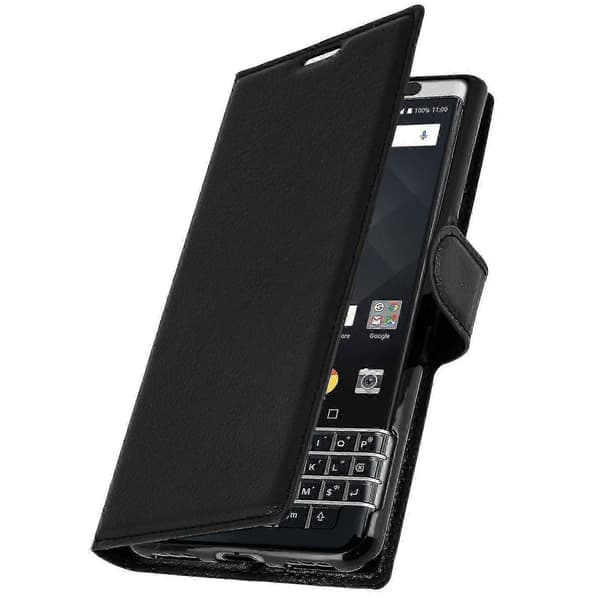 BlackBerry Keyone Flipfodral med Stativfunktion och Plånbok