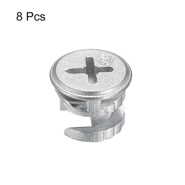 Kartongmutter for møbler, 8 stk, 12x10 mm, forbindingsmuttere, møbelforbindelseskamfeste Parent
