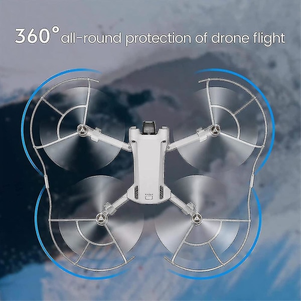 Potkurin suoja Dji Mini 3 Pro:lle Irrotettava törmäyssuoja 360 asteen suojaus Aespa