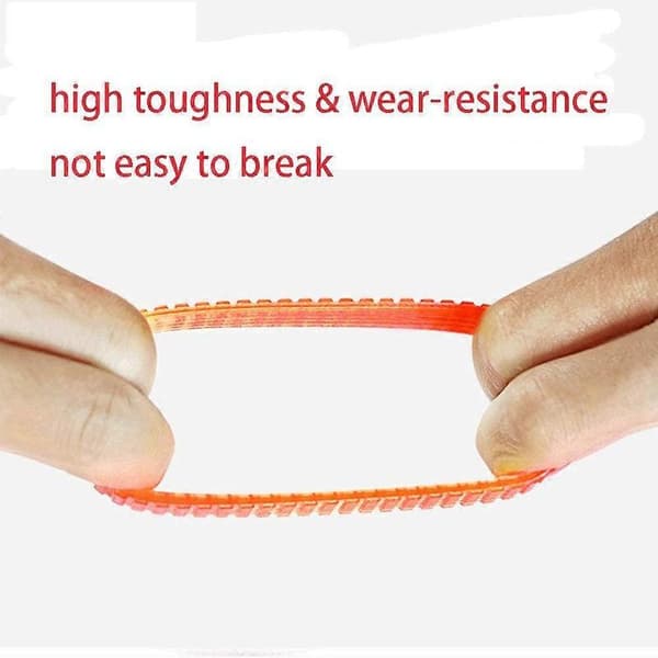 5-pack 9,6 mm orange 1900B drivrem för elektrisk hyvel