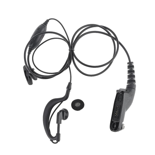 Stark och hållbar mikrofon headset för Motorola Xpr6000/6550 Dp4801 P8668 Black