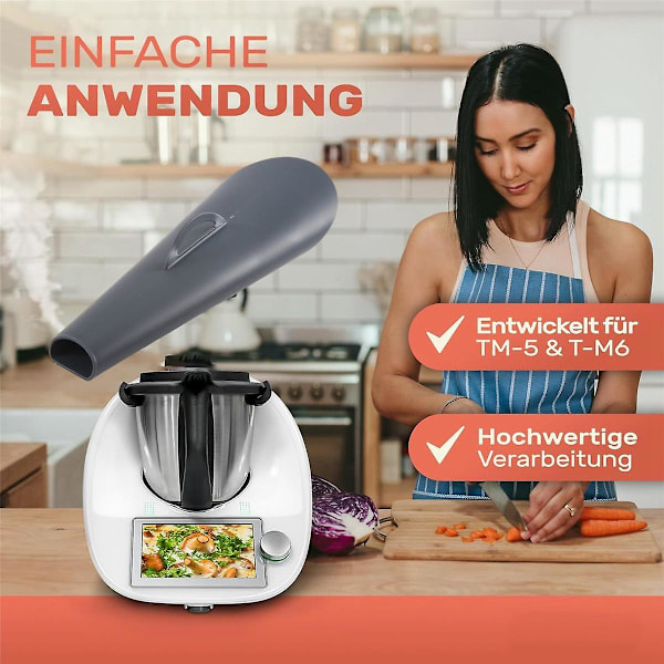 Steam Diverter for TM5 TM6 - Monsieur Cuisine Connect Tilbehør for - gray