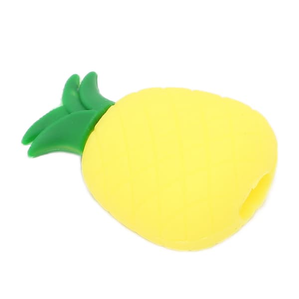 Fruit Data Cable Protector Cute Fruit Charging Cable Protectors for Mobile Phone Tablet Data Cables Pineapple