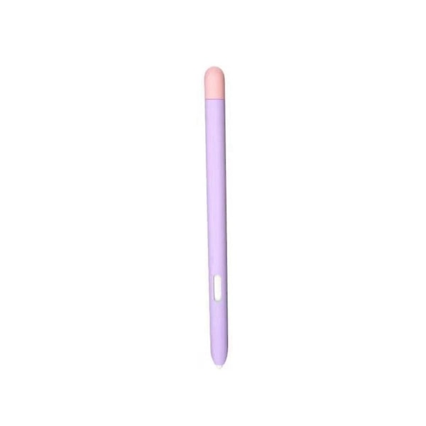 Galaxy Tab S6 Lite case Suojaava silikoni Tablet Pen Stylus Touch Pen Sleeve, violetti Purple