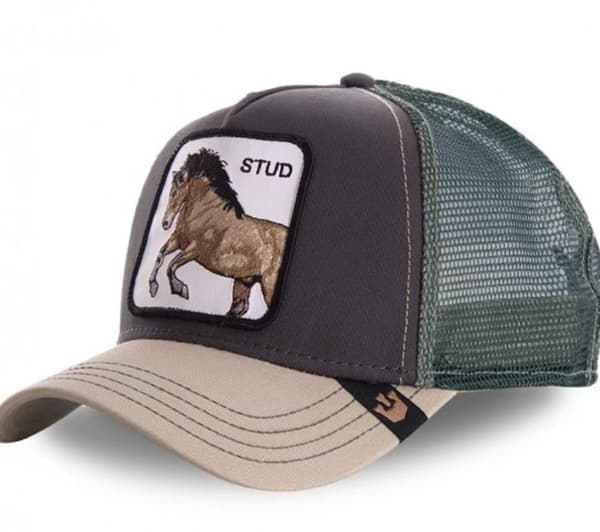 Verkkokangas eläinbrodeerattu lippalakki Snapback Hat STUD STUD