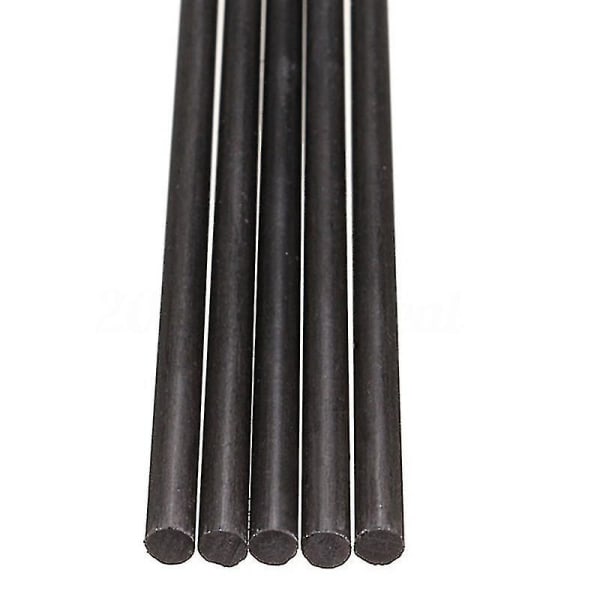 10 Pcs Carbon Fiber Rod Pultrusion 2mm(od) Compatible With Rc Airplane,drones