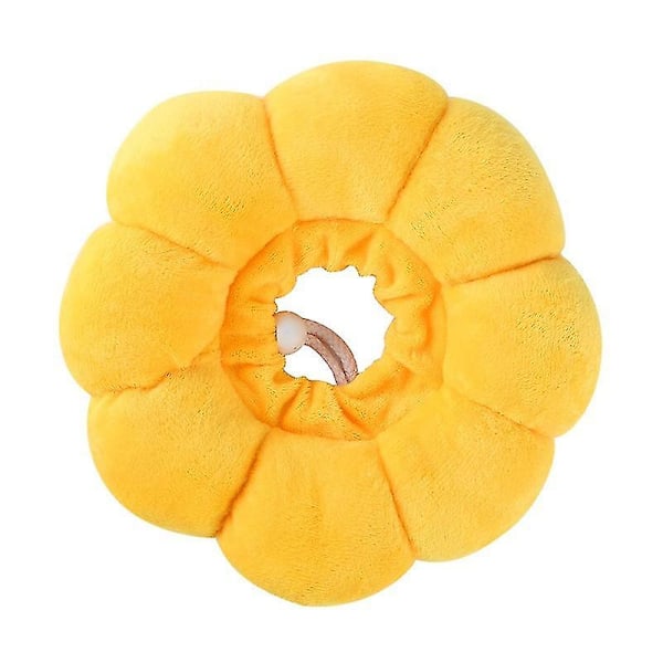 Cat And Dog Sun Flower Medical Collar Anti-bite And Anti-licking Pet Supplies(1 Pcs Yellow)