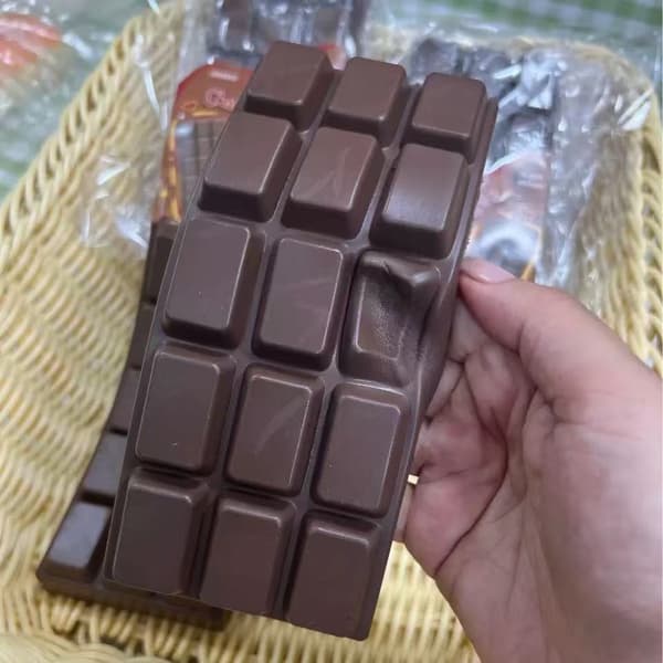 Chokolade Squishy - Blød Langsom Genopretning Klemmebold, Sensorisk Stresslegetøj til Børn & Voksne, Fidgetlegetøj til Afslapning