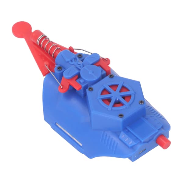 Kids Toy - Web Launcher with Suction Cups, Long Range, Wall Mount, String, Blue