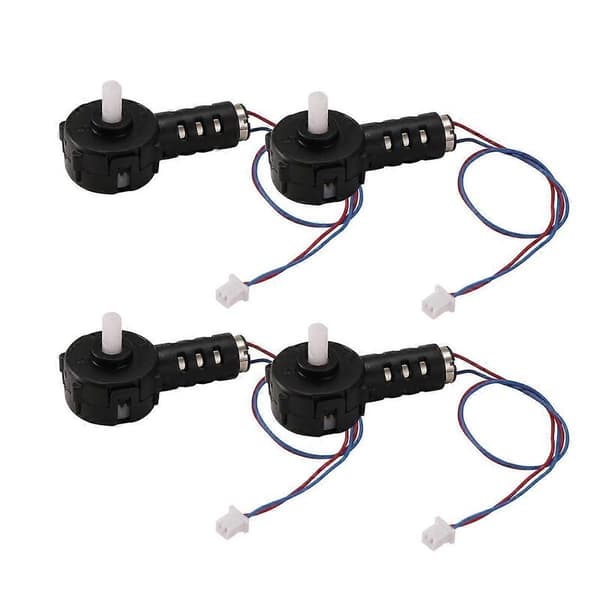 4 stk. dronemotorkomponenter DIY RC-dronedeler for E88 E88pro P8 RC-drone Black