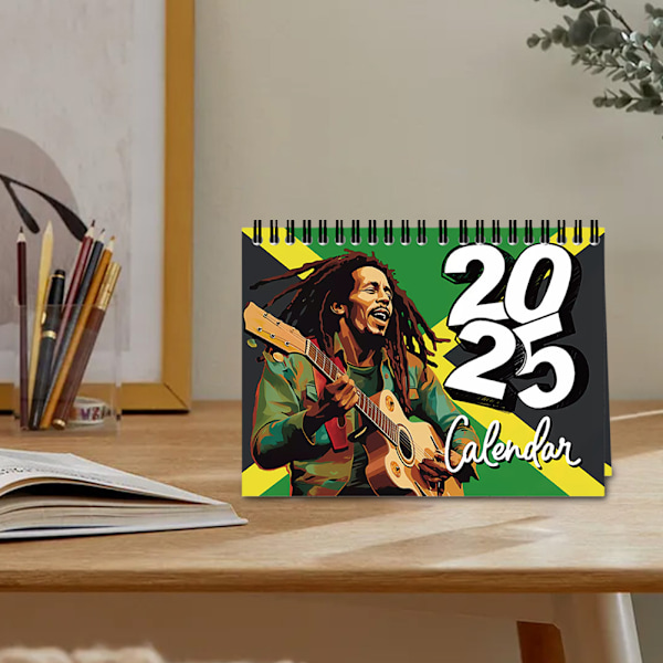 2025 Vægkælende Kalender Sjove Katte og Hunde Månedlig Skrivebords Kalender Hjem Kontor Dekoration Julegaver Cats