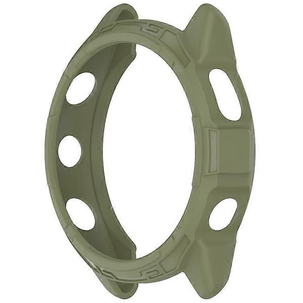 Kompatibel med Garmin Forerunner 265 Mjukt TPU-klockfodral Stötsäker Bumper Ramöverdrag Green
