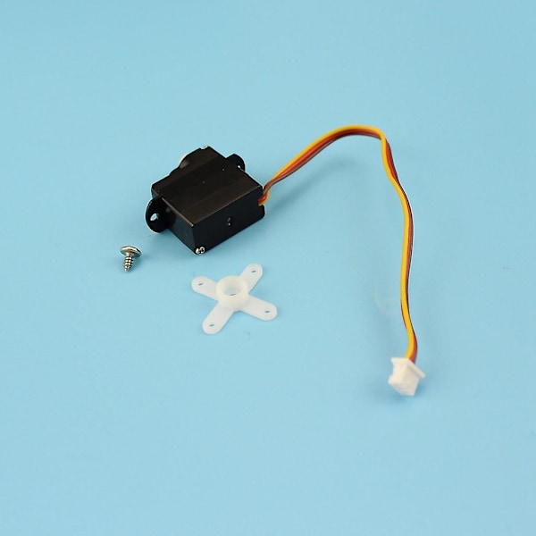 Servo med Servoarm för XK A220 P40 RC-plan Flygplan Flygplan Reservdelar Tillbehör black