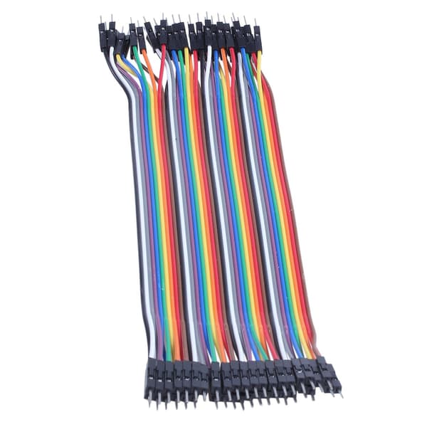 40 stk. 20cm 2.54mm Han til Han Brødbords Jumper Wire Kabel Til