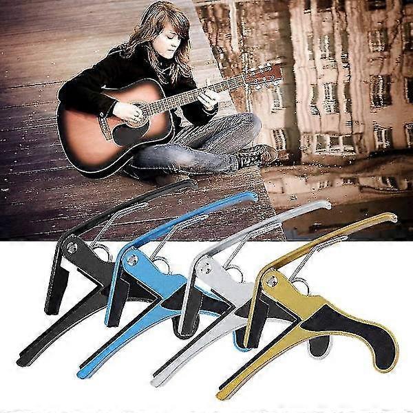 Snabbjusterbar Metallstämskruv för Gitarr. Gitarrkapo.