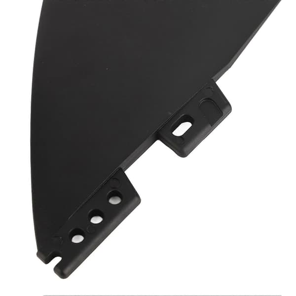 Sæt med 2 aftagelige PVC-surfbrætfinner til FCS2 longboards og paddleboards