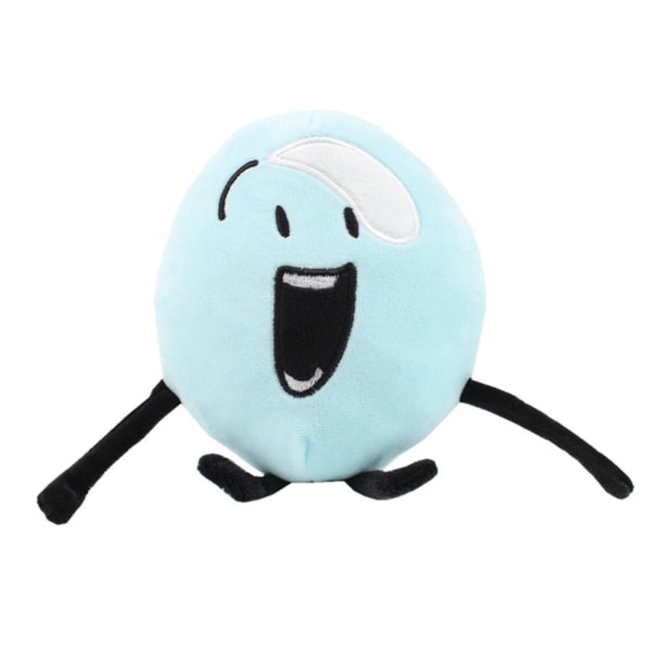 Battle For Dream Island Plys, sød tegneserie Mini Bfdi Plys Bladblomst Firey Teardrop Små bløde udstoppede dyr Plys dukkegaver til drenge 3-6 år Bubble