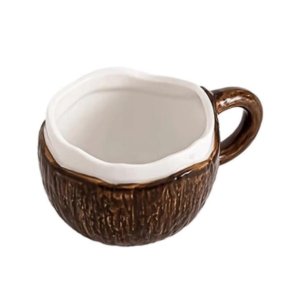 Form Porslinsmugg 280 ml Kapacitet Mugg Perfekt För Kaffeentusiaster Eller Som Bordsaccent