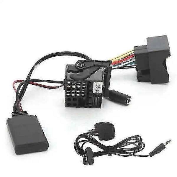 Trådlös Bluetooth AUX-adapter 5.0 Handsfree-mikrofon kompatibel med BMW E60 E63 E64 E65 E66