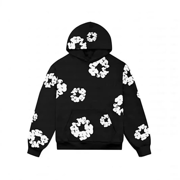 Kapok Foam Hoodie Par - Trendig & Avslappnad Y2K-Outfit 1 L