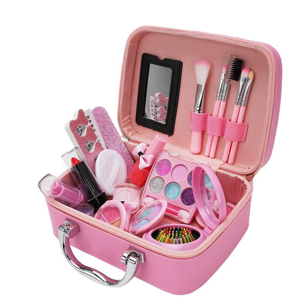 DIY Play House Game Set Vaskbar Kosmetik Make Up Toys Girl's Makeup Toy