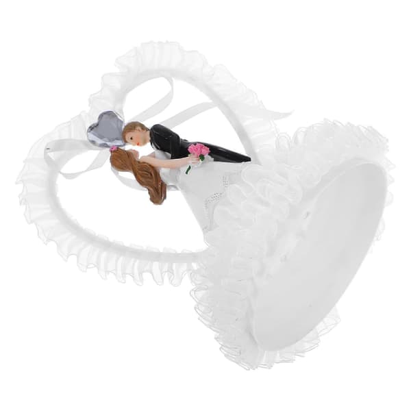 Bryllupskage Topper Romantisk Brudgom Figur Harpiks Par Pynt