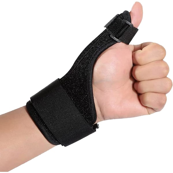 Tommelfingerskinne, venstre tommelfingerskinne til senebetændelse, let og åndbar højre tommelfingerskinne til smertelindring, forstuvet tommelfinger, gigt