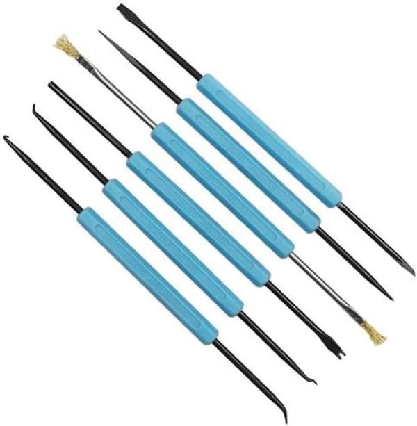6 stk. Modellskip Rigging Taljer, Holdbare DIY Verktøysett for Tremodellskipbygging