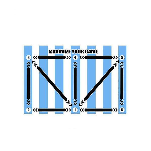 Fodbold Træningsmåtte Argentinian model