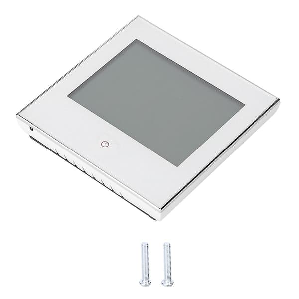 Termostat Rumstemperaturregulator Veckoprogrammerbar LCD Pekskärm 3A AC110‑230V