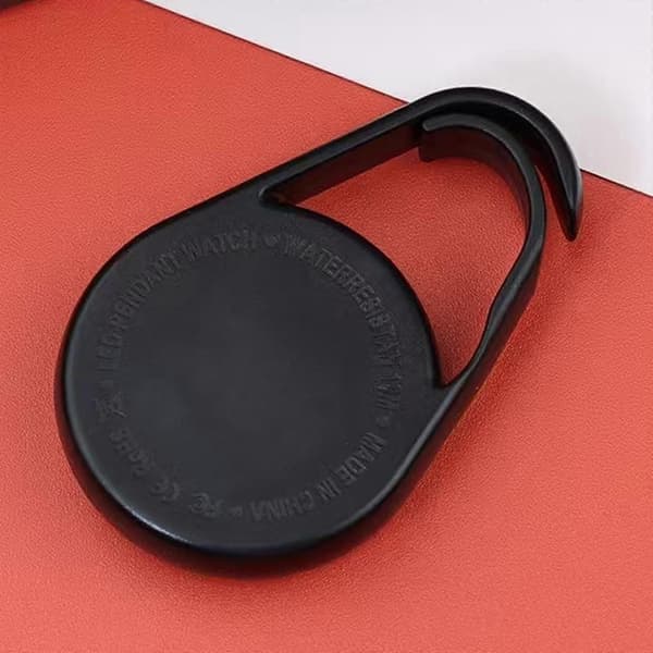 Digital Pocket Watch with Touch Screen, Night Light, and Waterproof Design for Students White
