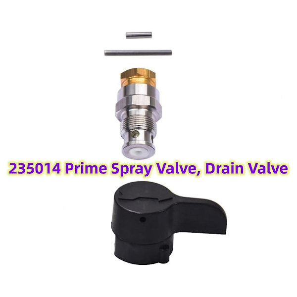 235014 Prime Spray Valve Drain Valve 244194 Pump Repair Packing Kit Aftermarket Airless Paint Sprayer Photo Color