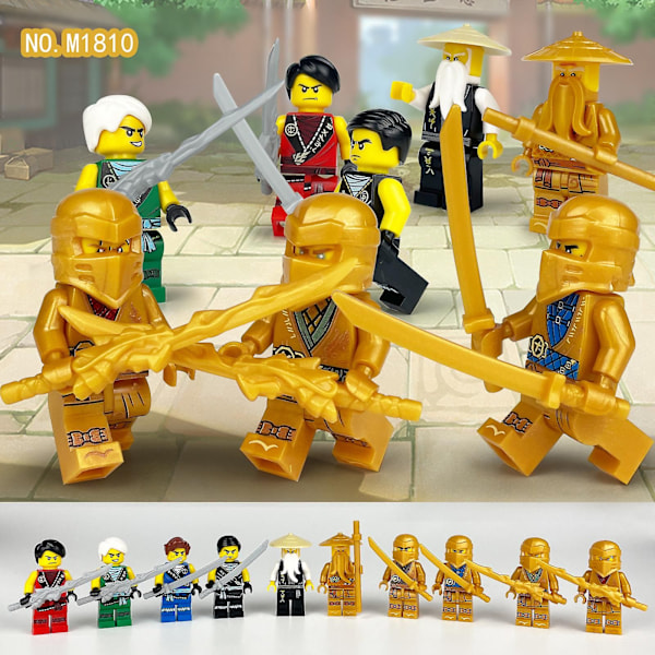 Ninja 1613 Rakennuspalikka Minifiguuri Pieni Osa Minä Vs. Python Lahja Leikki Nukentekijä Maailma Veistos 50pcs Approximately 4.5cm high
