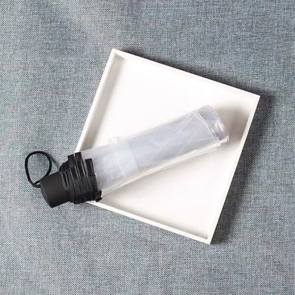 Women's Transparent Folding Umbrella