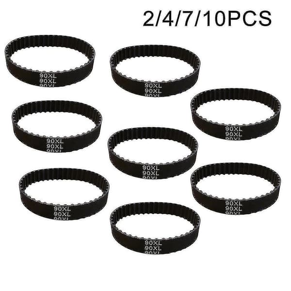 2/4 stk. Planer Drivrems 914592 til Black Decker Dn75 Dn750 Kw750 Sr600 Sr600 Dn75 Sort Gummirems2