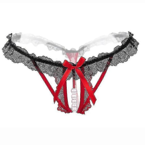 2 stk sexy truser for kvinner, blonde-string med perlekule style 12