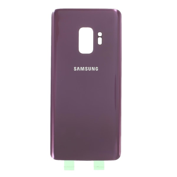 OEM cover Ersättningsdel med självhäftande klistermärke för Samsung Galaxy S9 SM-G960 Purple Style B Samsung Galaxy S9