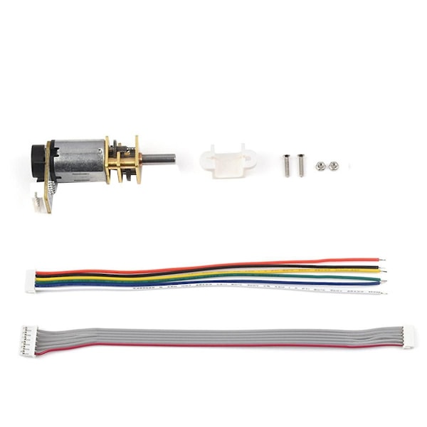 N20 DC Mikro-Typ Metallväxelmotor 12V 200 Varv/min Hall Encoder Metallväxelmotor Högprecisions Reduktionsmotor As Shown