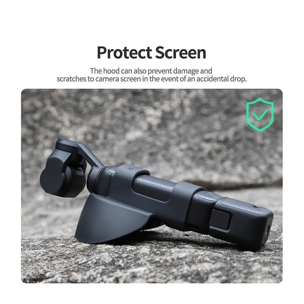Pocket3 näytön kotelo Pocket3 valoa estävä aurinkovarjo monitoimipäät Kameran tarvikkeet As Shown