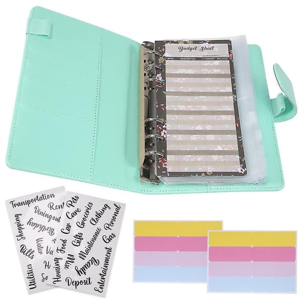 Budget Binder - Stykker af Budget Binder, Kontantkonvolutter til Budget og Finansiel Styring