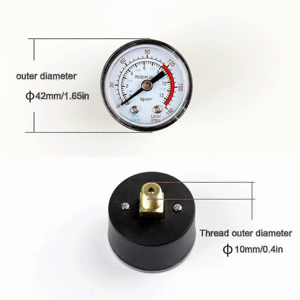 Luftkompressor trykkbryterkontroll for ventil (90 - 120psi trykkregulator - scntcv)