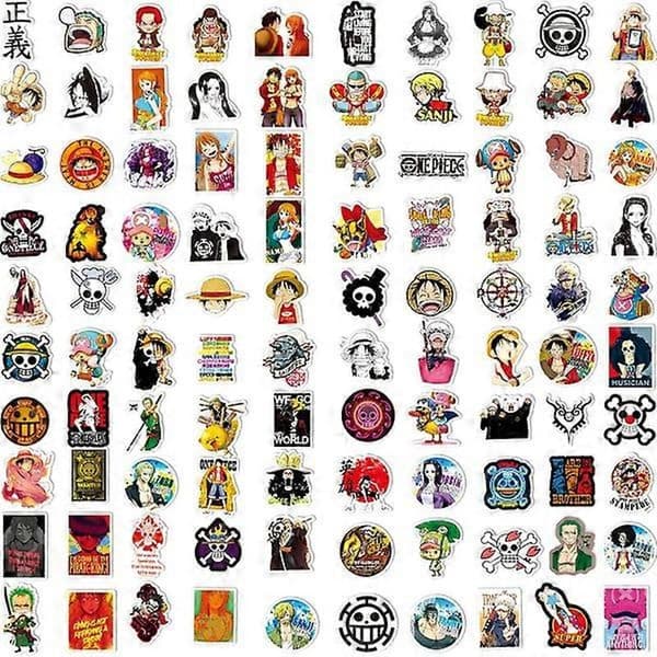 100 kpl One Piece -tarroja