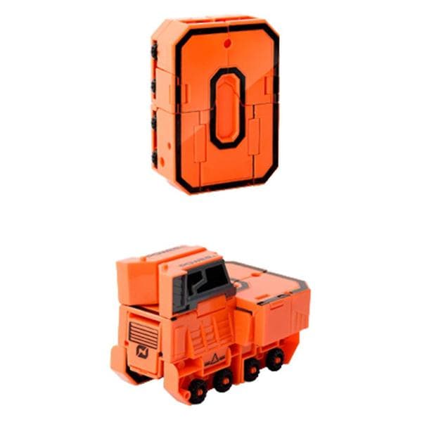 Leksaksdeformation Nummer Transform Robot DIY Monterad Pussel Mecha Robot Leksak för Barn nummer 0